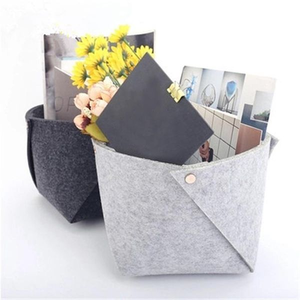 storage bags tablefoldable office organiser felt basket sundries organizer bag home 14x14x13cm
storage bags tablefoldable office organiser felt basket sundries organizer bag home 14x14x13cm