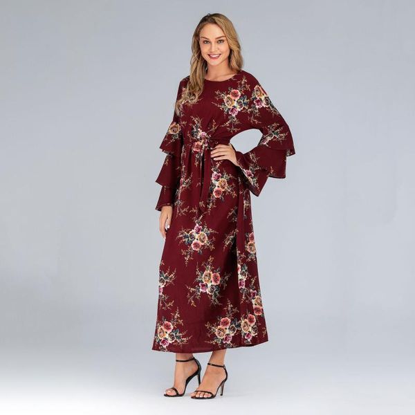 donsignet muslim dress fashion middle east eid dubai abaya turkey plus size loose petal sleeve long print ethnic clothing, Red
donsignet muslim dress fashion middle east eid dubai abaya turkey plus size loose petal sleeve long print ethnic clothing, Red