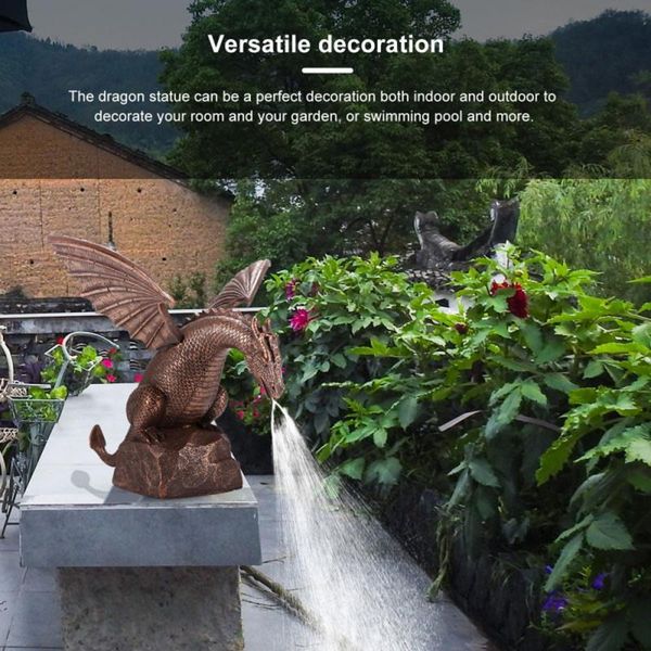 garden decorations creative water fountain spray dragon fire-breathing pattern resin waterscape sculpture table decoration
garden decorations creative water fountain spray dragon fire-breathing pattern resin waterscape sculpture table decoration