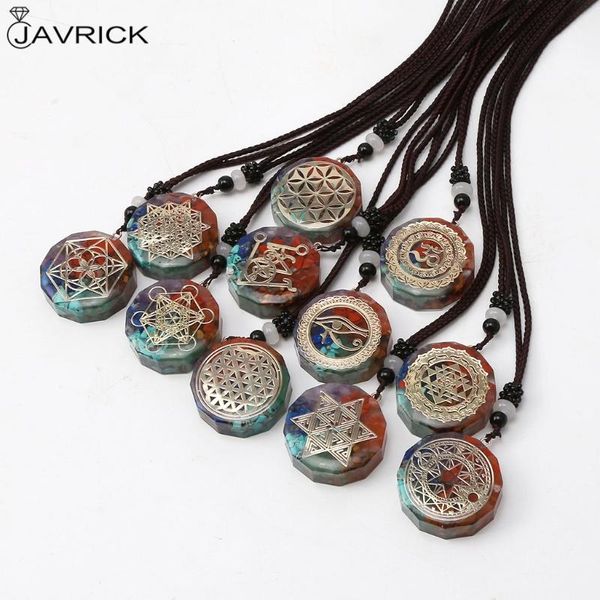 pendant necklaces orgone necklace metatron cube orgonite energy 7 chakras reiki healing emf protection crystal, Silver
pendant necklaces orgone necklace metatron cube orgonite energy 7 chakras reiki healing emf protection crystal, Silver
