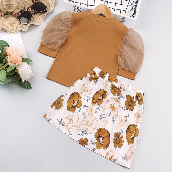 summer 1-6y kids girls boho clothes sets polka dot lace puff sleeve t shirts flowers printed a-line skirts clothing, White
summer 1-6y kids girls boho clothes sets polka dot lace puff sleeve t shirts flowers printed a-line skirts clothing, White