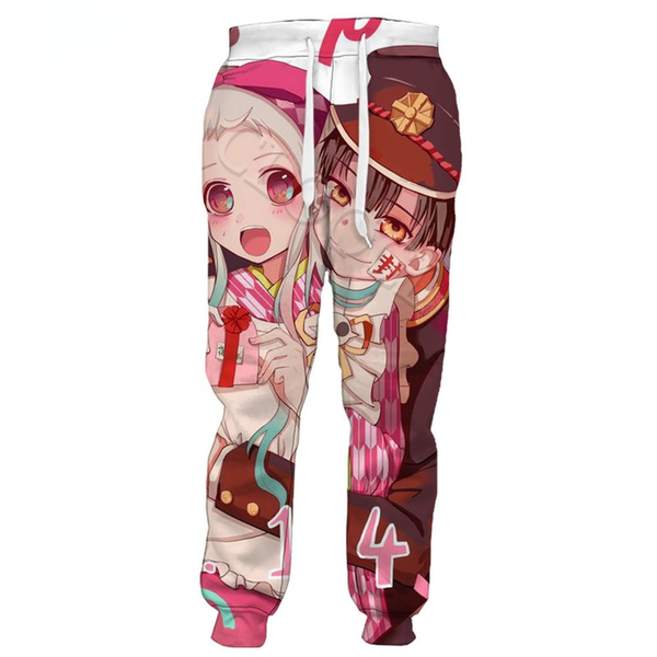 cloocl toilet-bound hanako-kun 3d printed pants women elastic casual trousers ladies gym sports clothes teens girls street style capris, Black;white
cloocl toilet-bound hanako-kun 3d printed pants women elastic casual trousers ladies gym sports clothes teens girls street style capris, Black;white