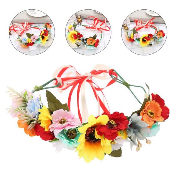 1pc wedding party girl po prop cloth flower headdress wreath decorative flowers & wreaths
1pc wedding party girl po prop cloth flower headdress wreath decorative flowers & wreaths