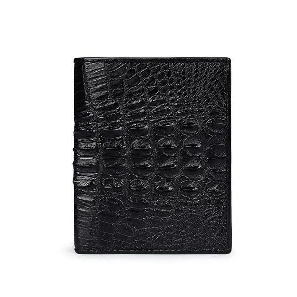 wallets classical three-fold designer genuine alligator leather exotic crocodile skin men's short black purse thin man card wallet, Red;black
wallets classical three-fold designer genuine alligator leather exotic crocodile skin men's short black purse thin man card wallet, Red;black
