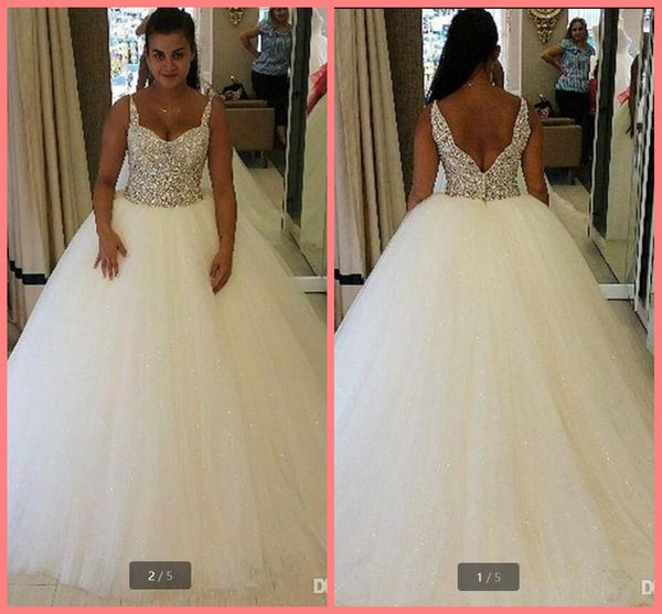 robe de mariage 2021 white tulle ball gown wedding dress with straps heavily beading sequins princess puffy corset bridal gowns open back st
robe de mariage 2021 white tulle ball gown wedding dress with straps heavily beading sequins princess puffy corset bridal gowns open back st