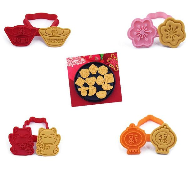 baking moulds 3d cookie cutter pressable embossed biscuit mold set plastic fondant cake decorating mould holiday year gift
baking moulds 3d cookie cutter pressable embossed biscuit mold set plastic fondant cake decorating mould holiday year gift