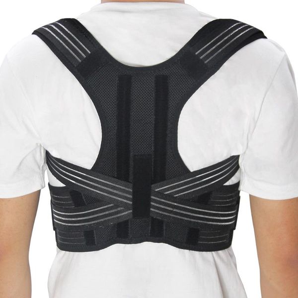 aptoco adjustable back support shoulder lumbar corset belt for child women men pain relief posture corrector, Black;blue
aptoco adjustable back support shoulder lumbar corset belt for child women men pain relief posture corrector, Black;blue