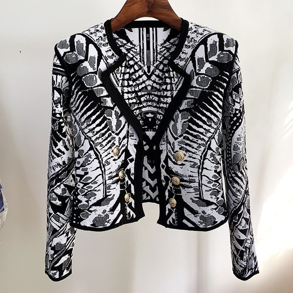 women's suits & blazers fall fancy jacket white black jacquard full sleeves woman classy autumn vintage vestios celebrity night pa
women's suits & blazers fall fancy jacket white black jacquard full sleeves woman classy autumn vintage vestios celebrity night pa