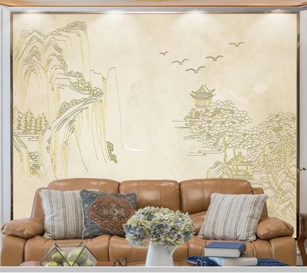 wallpapers chinese style golden embossed lines landscape 3d wallpaper papel de parede,living room sofa tv wall bedroom restaurant mural
wallpapers chinese style golden embossed lines landscape 3d wallpaper papel de parede,living room sofa tv wall bedroom restaurant mural