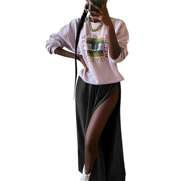 fashion high waist women skirt 2021 long female harajuku style streetwear elegant ladies skirts womens clubwear, Black
fashion high waist women skirt 2021 long female harajuku style streetwear elegant ladies skirts womens clubwear, Black