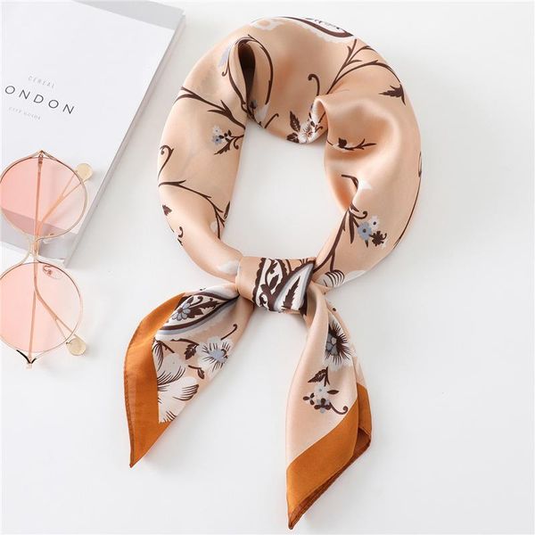 scarves floral square silk for women foulard neck hair head band wraps elegant office lady neckerchief 2021, Blue;gray
scarves floral square silk for women foulard neck hair head band wraps elegant office lady neckerchief 2021, Blue;gray