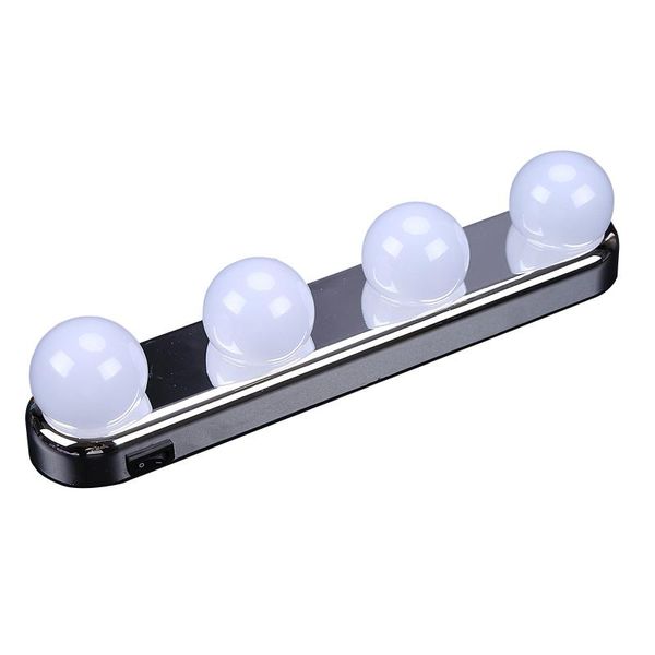 1pc led vanity mirror lights 4/5 bulbs without punching portable light wall-mounted battery powered dressing lamp wall
1pc led vanity mirror lights 4/5 bulbs without punching portable light wall-mounted battery powered dressing lamp wall