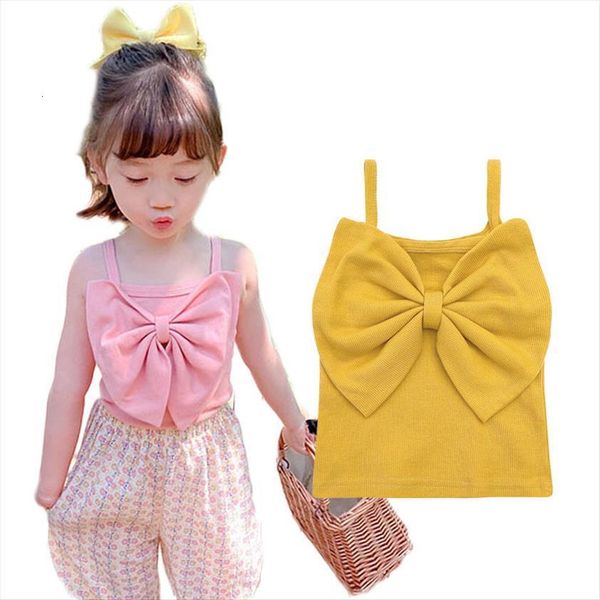 summer girls tank bow toddler candy color children undershirts cotton singlet kids clothing, Blue
summer girls tank bow toddler candy color children undershirts cotton singlet kids clothing, Blue