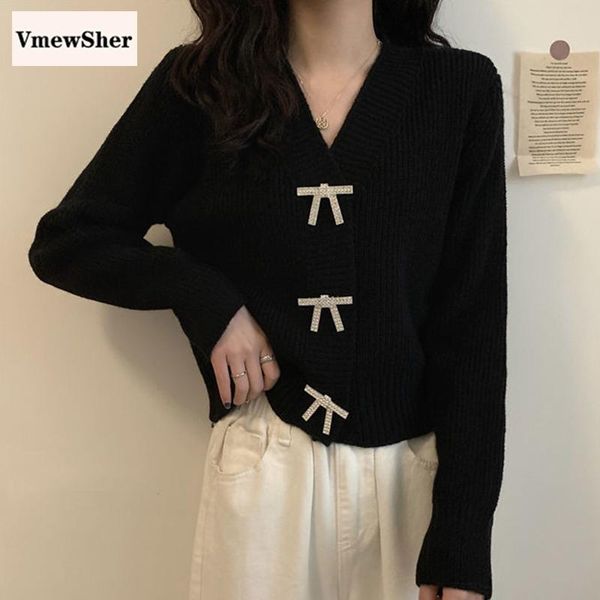 women's knits & tees vmewsher sweet bow buttons cardigan women sweaters spring knitted loose long skleeve v-neck knitwear korean fashio, White
women's knits & tees vmewsher sweet bow buttons cardigan women sweaters spring knitted loose long skleeve v-neck knitwear korean fashio, White