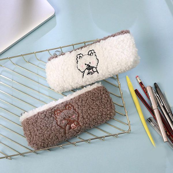 cosmetic bags & cases cartoon cute bear pencil case girly style ins plush comfortable for girls portable kawaii
cosmetic bags & cases cartoon cute bear pencil case girly style ins plush comfortable for girls portable kawaii