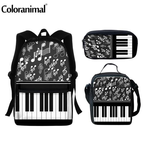 school bags coloranimal brand high quatily backpacks for teenager cool piano music notes custom satchel student 3pcs/set scool
school bags coloranimal brand high quatily backpacks for teenager cool piano music notes custom satchel student 3pcs/set scool