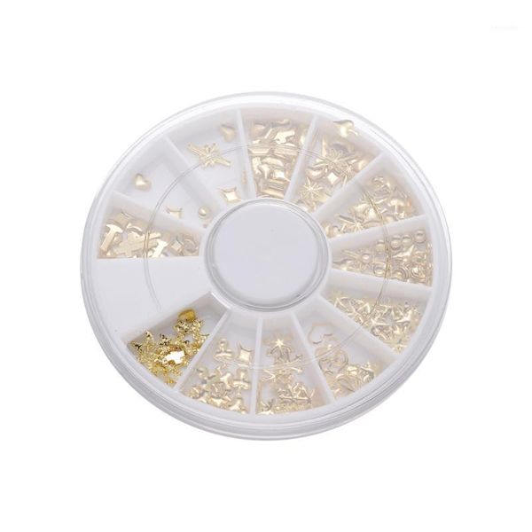 12 grids nail art metal rivet studs diy design decorations mixed nair accessories for girls style 71, Silver;gold
12 grids nail art metal rivet studs diy design decorations mixed nair accessories for girls style 71, Silver;gold