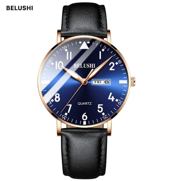 wristwatches belushi men's watch leather strap casual waterproof luminous business quartz dress calendar, Slivery;brown
wristwatches belushi men's watch leather strap casual waterproof luminous business quartz dress calendar, Slivery;brown