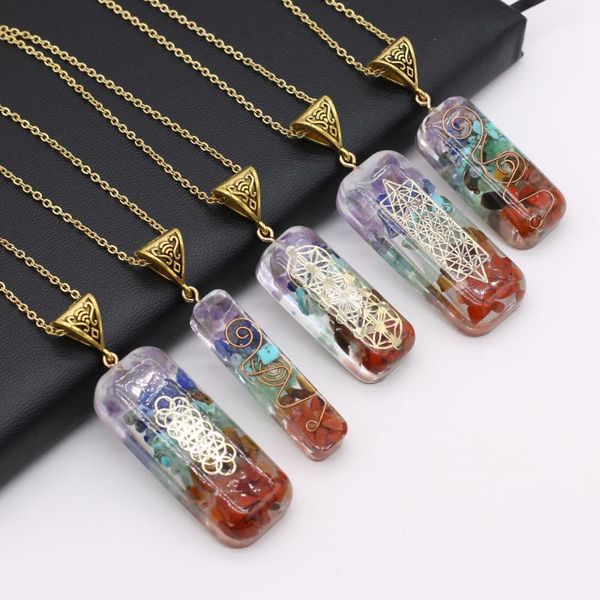 pendant necklaces 2021 natural round seven chakra semi-precious stone necklace boutique making diy fashion charm jewelry, Silver
pendant necklaces 2021 natural round seven chakra semi-precious stone necklace boutique making diy fashion charm jewelry, Silver