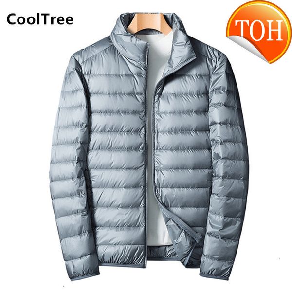 autumn cooltree jackets men down winter lightweight white duck coats male solid color stand collar outerwear, Black
autumn cooltree jackets men down winter lightweight white duck coats male solid color stand collar outerwear, Black