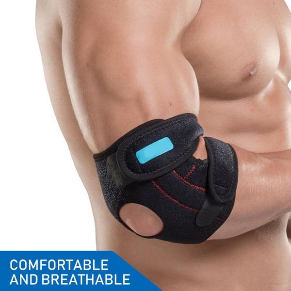elbow brace, tennis strap for joint arthritis pain relief, tendonitis, sports recovery, adjustable support & knee pads, Black;gray
elbow brace, tennis strap for joint arthritis pain relief, tendonitis, sports recovery, adjustable support & knee pads, Black;gray