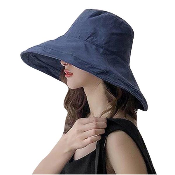 wide brim hats women japanese foldable solid leides fisherman hat elegant beach shading cotton and polyester good quality breathable, Blue;gray
wide brim hats women japanese foldable solid leides fisherman hat elegant beach shading cotton and polyester good quality breathable, Blue;gray