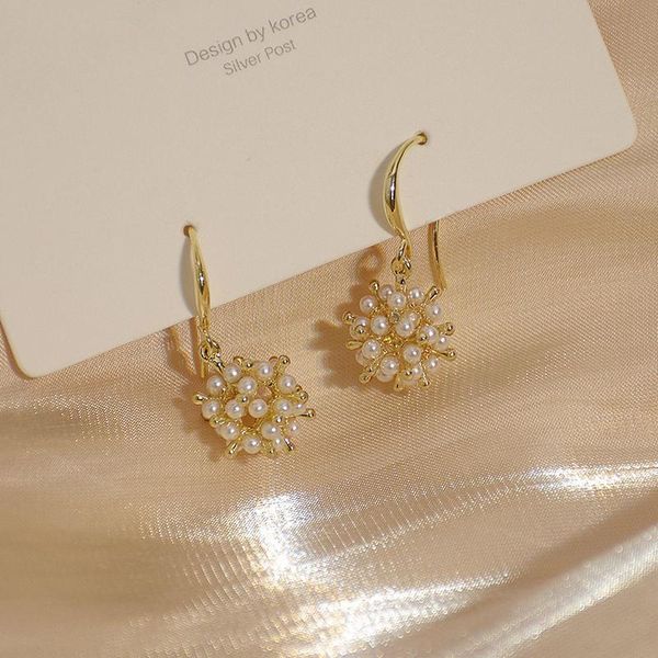 dangle & chandelier romantic 14k gold plated elegant pearl beads earrings for women simple style drop, Silver
dangle & chandelier romantic 14k gold plated elegant pearl beads earrings for women simple style drop, Silver