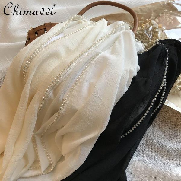 women's jackets 2021summer pearl short fairy shawl super sun protection shirt air conditioning cardigan thin outerwear tide, Black;brown
women's jackets 2021summer pearl short fairy shawl super sun protection shirt air conditioning cardigan thin outerwear tide, Black;brown