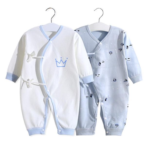 jumpsuits summer born baby rompers cotton boy girl crown romper long sleeve kids clothing jumpsuit infant pajamas outfits, Blue
jumpsuits summer born baby rompers cotton boy girl crown romper long sleeve kids clothing jumpsuit infant pajamas outfits, Blue