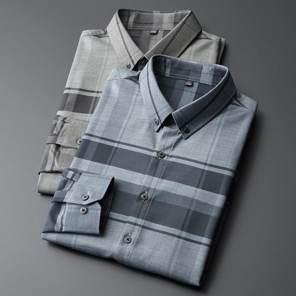 men's casual shirts autumn and winter shirt stitching striped long-sleeved personality tooling, White;black
men's casual shirts autumn and winter shirt stitching striped long-sleeved personality tooling, White;black