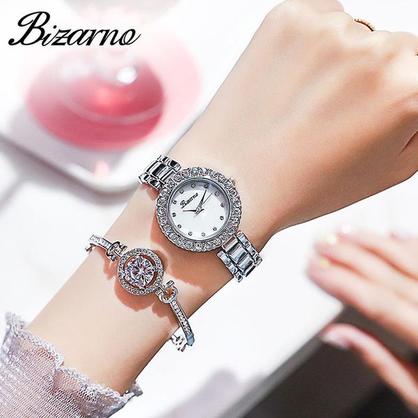 wristwatches silver crystal bracelet watches set female quartz watch luxury diamond women bangle for valentine's gift, Slivery;brown
wristwatches silver crystal bracelet watches set female quartz watch luxury diamond women bangle for valentine's gift, Slivery;brown