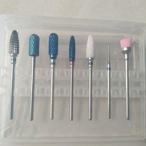 nail art equipment blue tungsten drill bit corn head pointed cone cylindrical polishing manicure electric machine accessories, Silver
nail art equipment blue tungsten drill bit corn head pointed cone cylindrical polishing manicure electric machine accessories, Silver
