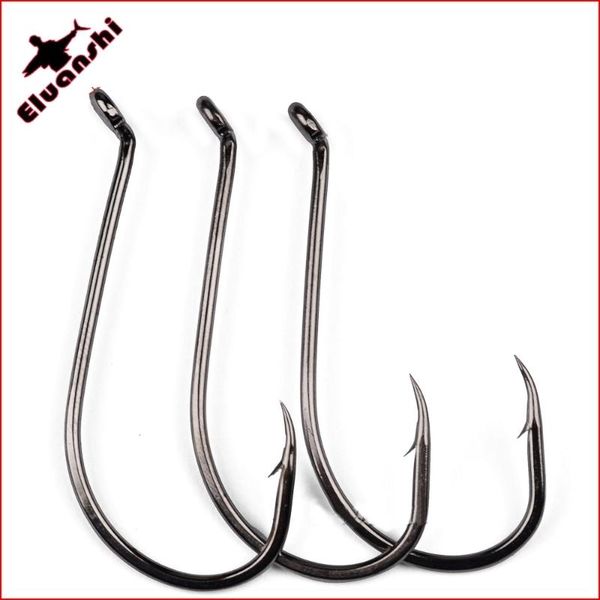 20-50pcs big high carbon steel alloy barbed hook for lake ocean rock fshing boat fishing saltwater japan offset owner eel trout hooks
20-50pcs big high carbon steel alloy barbed hook for lake ocean rock fshing boat fishing saltwater japan offset owner eel trout hooks