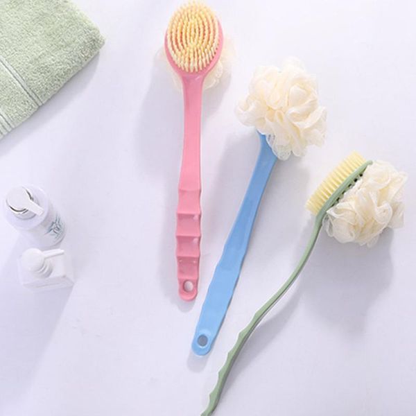 two in one long handle brush improve circulation shower portable durable silicone bath massage soft bathroom tools accessory set
two in one long handle brush improve circulation shower portable durable silicone bath massage soft bathroom tools accessory set