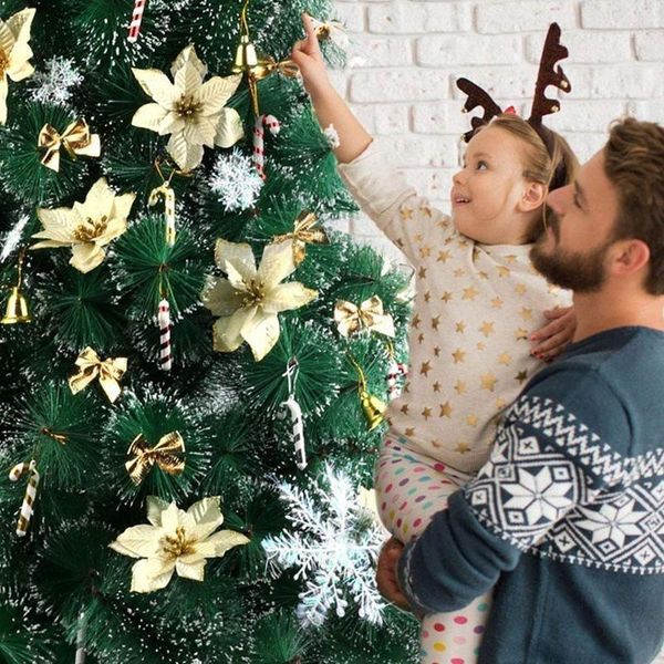 christmas decorations 120 pcs/set tree hanging ornament glitter gold flower sets pendant for home xma party snowflakes bells decoration n3
christmas decorations 120 pcs/set tree hanging ornament glitter gold flower sets pendant for home xma party snowflakes bells decoration n3