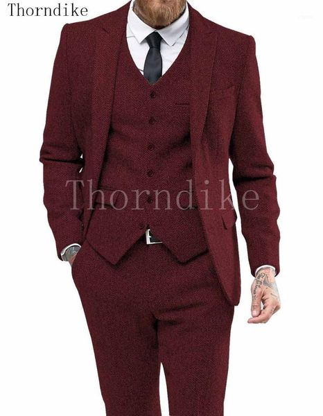 men's suits & blazers thorndike tweed 3 piece formal notch lapel herringbone tuxedo slim winter wedding groom costume (blazer+vest+pant, White;black
men's suits & blazers thorndike tweed 3 piece formal notch lapel herringbone tuxedo slim winter wedding groom costume (blazer+vest+pant, White;black