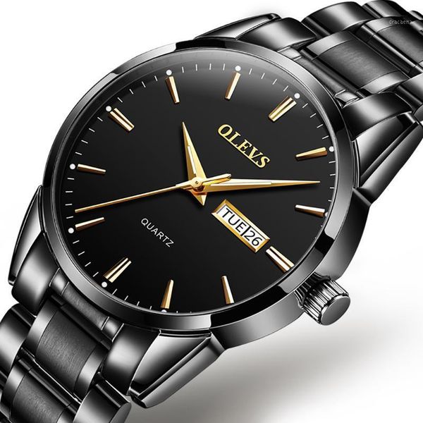 classic black stainless steel hand watch boutique business valentine's day gift for husband wristwatches, Slivery;brown
classic black stainless steel hand watch boutique business valentine's day gift for husband wristwatches, Slivery;brown