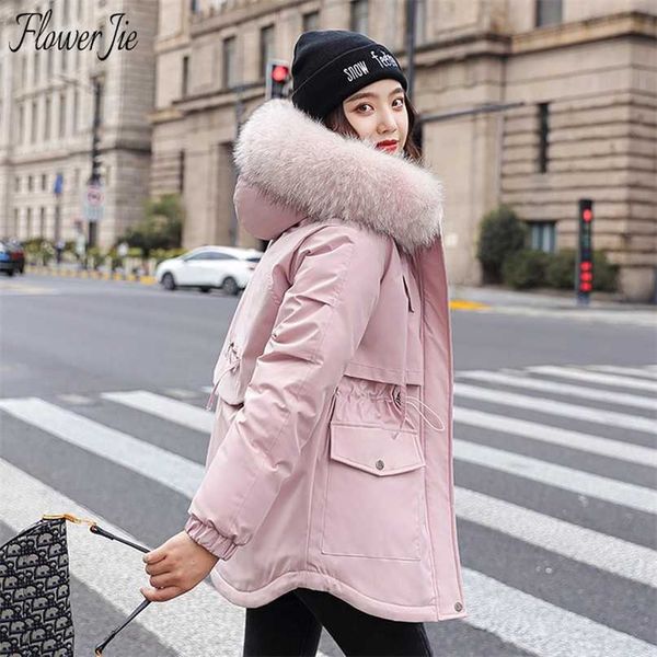 flower jie winter jacket women plus size hooded pink parka woman down cotton overcoat casual black warm padded coat female 211216
flower jie winter jacket women plus size hooded pink parka woman down cotton overcoat casual black warm padded coat female 211216