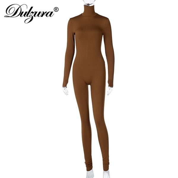 2011Dulzura Solid Women Long Sleeve Jumpsuit High Neck Pearl Button Skinny Bodycon Sexy Streetwear 2021 Autumn Winter Sporty Romper, Black
2011Dulzura Solid Women Long Sleeve Jumpsuit High Neck Pearl Button Skinny Bodycon Sexy Streetwear 2021 Autumn Winter Sporty Romper, Black