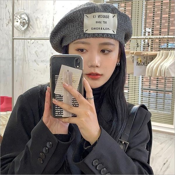 design british retro woolen women's berets haps caps dmlm030 fashion new autumn and winter knitted painter hat, Blue;gray
design british retro woolen women's berets haps caps dmlm030 fashion new autumn and winter knitted painter hat, Blue;gray