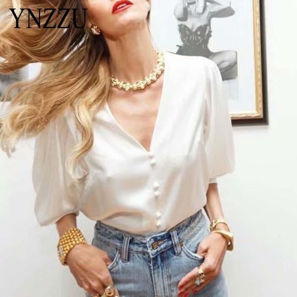 spring summer v-neck casual loose white silk stain female shirt blouse elegant long sleeve black ynzzu yt826 women's blouses & shi
spring summer v-neck casual loose white silk stain female shirt blouse elegant long sleeve black ynzzu yt826 women's blouses & shi
