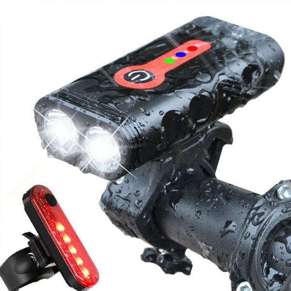bike lights bicycle headlight usb rechargeable led front light waterproof ultra-light lamp cycling accessories riding entertainment
bike lights bicycle headlight usb rechargeable led front light waterproof ultra-light lamp cycling accessories riding entertainment