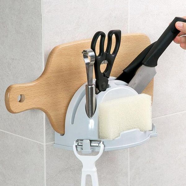 wall-mounted cutting board rack kitchen multi-purpose knife storage cutter hanging & organization
wall-mounted cutting board rack kitchen multi-purpose knife storage cutter hanging & organization