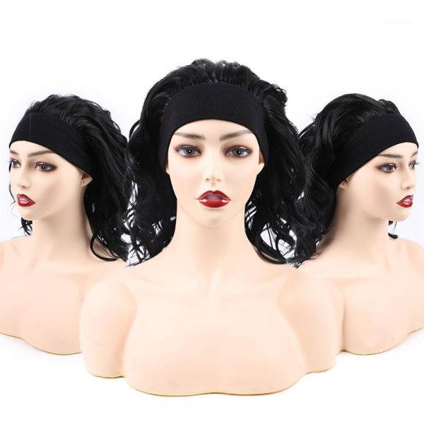 nayoo short curly hair half headband wigs for women fluffy wave black mix brown fake shoulder length synthetic wigs1
nayoo short curly hair half headband wigs for women fluffy wave black mix brown fake shoulder length synthetic wigs1