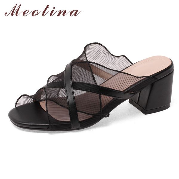 slippers women lace high heel slides open toe square heels shoes ladies summer causal sandals female white red size 210517, Black
slippers women lace high heel slides open toe square heels shoes ladies summer causal sandals female white red size 210517, Black