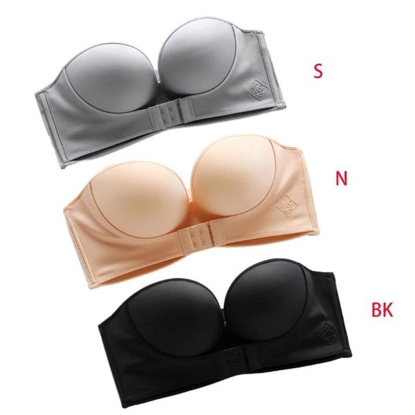 bras women invisible front closure push up bralette underwear lingerie for female brassiere strapless seamless abcd cup, Red;black
bras women invisible front closure push up bralette underwear lingerie for female brassiere strapless seamless abcd cup, Red;black