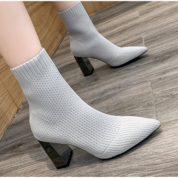 boots stretch fabric sock for women high heels elasic ankle female autumn winter pointed toe stilettos woman shoes, Black
boots stretch fabric sock for women high heels elasic ankle female autumn winter pointed toe stilettos woman shoes, Black