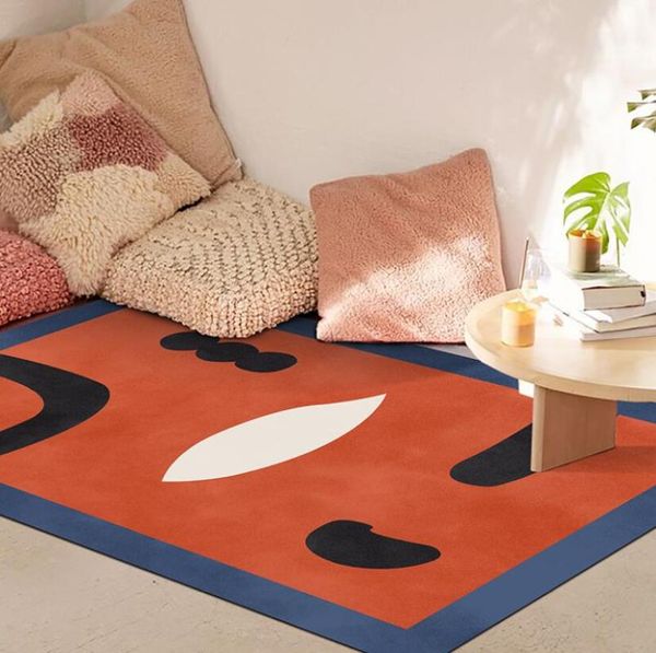 carpets nordic art persian geometric carpet for living room bedroom mat non-slip area rugs absorbent boho morocco ethnic 
carpets nordic art persian geometric carpet for living room bedroom mat non-slip area rugs absorbent boho morocco ethnic