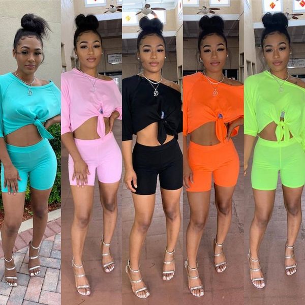 women designer tracksuits 2 two piece outfits set off shoulder crop biker shorts jogging suits sportswear womens plus size clothing, Gray
women designer tracksuits 2 two piece outfits set off shoulder crop biker shorts jogging suits sportswear womens plus size clothing, Gray