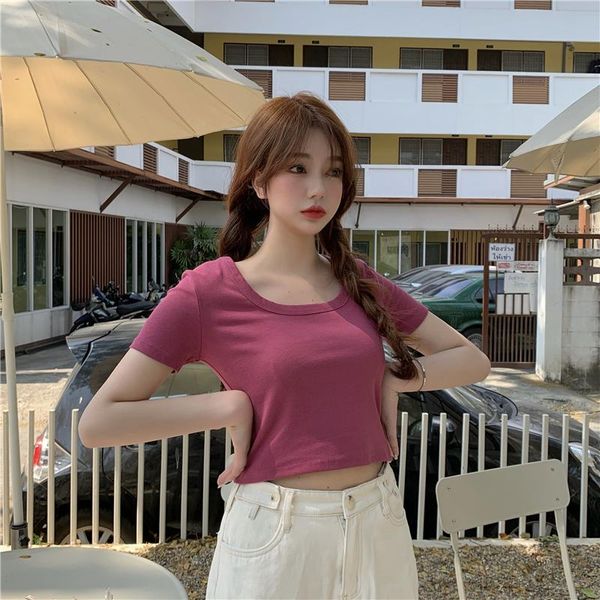 women's t-shirt t-shirts japanese kawaii ulzzang loose retro ins solid color female korean harajuku clothes for women, White
women's t-shirt t-shirts japanese kawaii ulzzang loose retro ins solid color female korean harajuku clothes for women, White